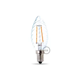  LED Filament Bulb Tortiglione 4W E14 Clear