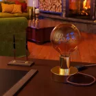 LED gold bulb for floor lamp - Globe G125 Single Filament "Love" - 5 W 250 lm E27 2000 K dimmable