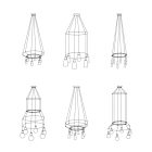 Cage Circle - Lamp structure