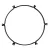 Cage Circle - Lamp structure
