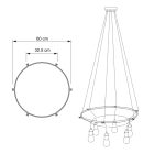 Cage Circle - Lamp structure