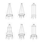 Cage Circle - Lamp structure