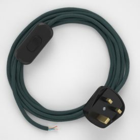  Lamp wiring, RC30 Stone Gray cotton 1.80 m.
