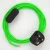  Lamp cords, RF06 Neon Green Rayon 1.80 m.