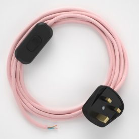  Lamp connection, RM16 Baby Pink Rayon 1.80 m.