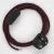  Lamp wiring, RM19 burgundy rayon 1.80 m.