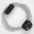  Lamp wiring, TM02 Silver Rayon 1.80 m.