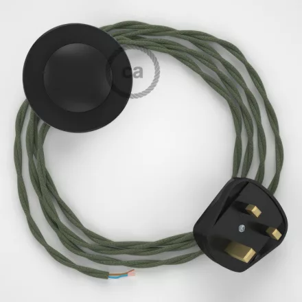  Connection base, TC63 Green Grey Cotton 3 m.