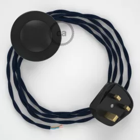  Connection base, TM20 dark blue rayon 3 m.