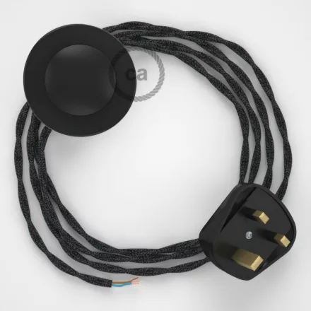  Connection base, TN03 anthracite natural canvas 3 m.