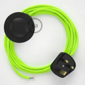  Connection base, RF10 neon yellow rayon 3 m.