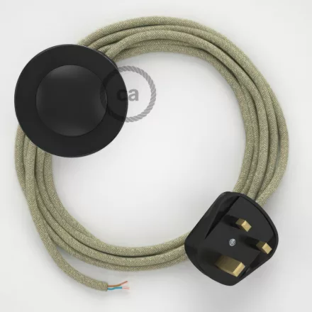  Connection base, RN01 Neutral natural linen 3 m.