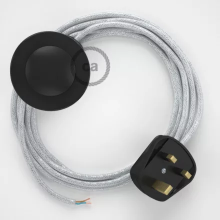  Connection base, RL01 Sparkling white rayon 3 m.