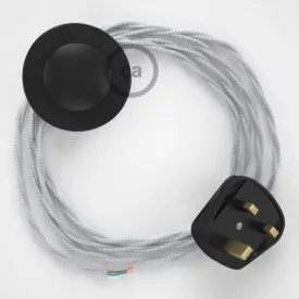  Connection base, TM02 silver rayon 3 m.