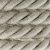 XL electrical cable, electrical wire 3x0.75. Natural linen cover. Diameter 16 mm.