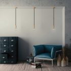 XL electrical cable, electrical wire 3x0.75. Glossy black fabric cover. Diameter 16 mm.