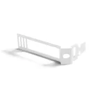 Metal cable tie clip for 24 mm diameter rope cable