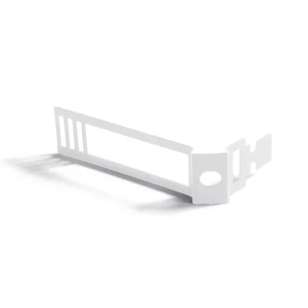 Metal cable tie clip for 24 mm diameter rope cable