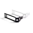 Metal cable tie clip for 24 mm diameter rope cable