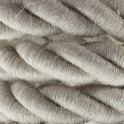 2XL electrical wire, electrical cable 3x0.75. Natural linen cover. Diameter 24 mm.