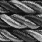 2XL electrical wire, electrical cable 3x0.75. Light Orleans fabric cover. Diameter 24 mm.