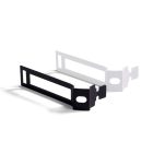 Metal cable tie clip for 30 mm diameter rope cable