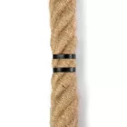 Metal cable tie clip for 30 mm diameter rope cable