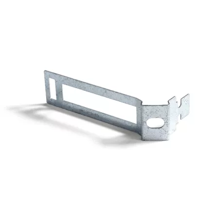 Metal cable tie clip for 30 mm diameter rope cable