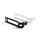 Metal cable tie clip for 30 mm diameter rope cable