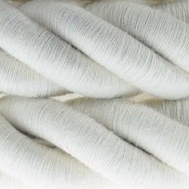   3XL electrical wire, electrical cable 3x0.75. Raw cotton fabric cover. Diameter 30 mm.