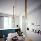 3XL electrical wire, electrical cable 3x0.75. Rough jute fabric cover. Diameter 30 mm.