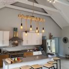 3XL electrical wire, electrical cable 3x0.75. Rough jute fabric cover. Diameter 30 mm.