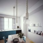 3XL electrical wire, 3x0.75 electrical cable. Natural linen cover. Diameter 30 mm.