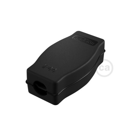 Connection box for Lumet string lights, with adapters for round and flat cables