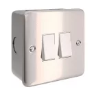 Metal-coated box with double switch for Creative-Tube