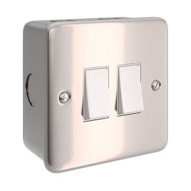 Metal-coated box with double switch for Creative-Tube