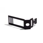 Black metal adjustable cable clip for Creative-Tube