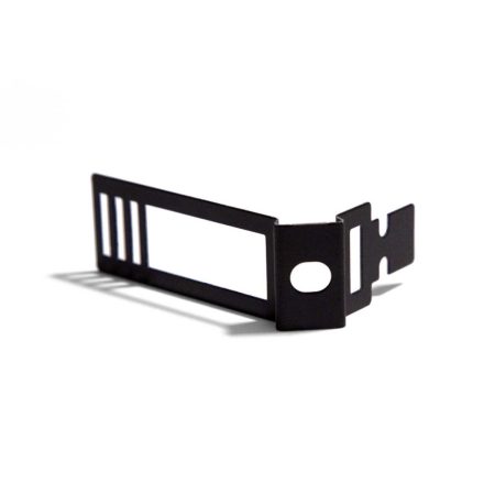 Black metal adjustable cable clip for Creative-Tube