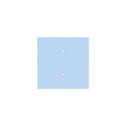  200 mm square pre-drilled panel for Rose-One system