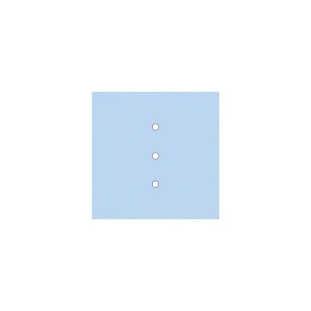  200 mm square pre-drilled panel for Rose-One system