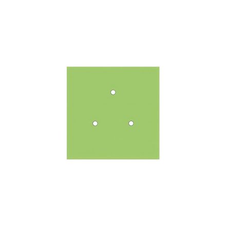 200 mm square, pre-drilled panel for the Rose-One system