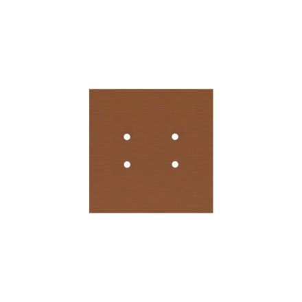  200 mm square pre-drilled panel for Rose-One system
