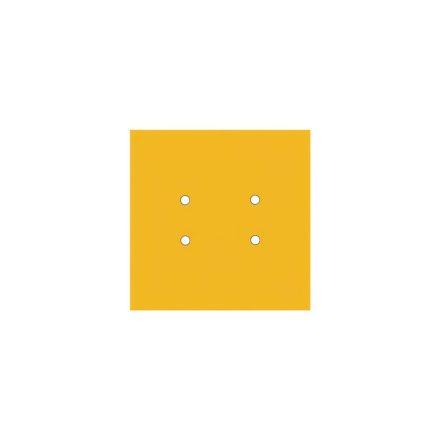  200 mm square pre-drilled panel for Rose-One system