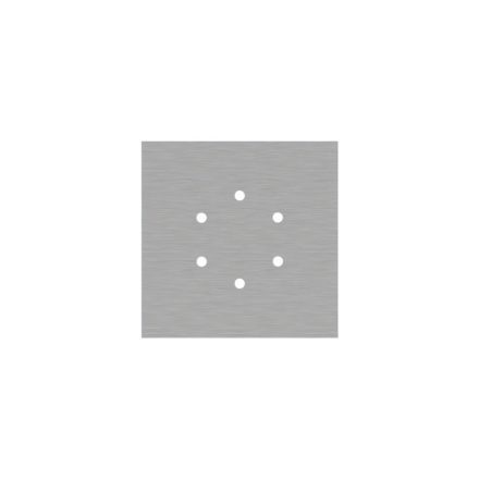  200 mm square pre-drilled panel for Rose-One system