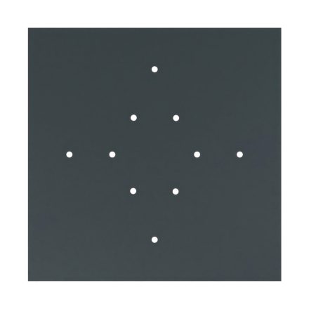  400 mm square pre-drilled panel for Rose-One system