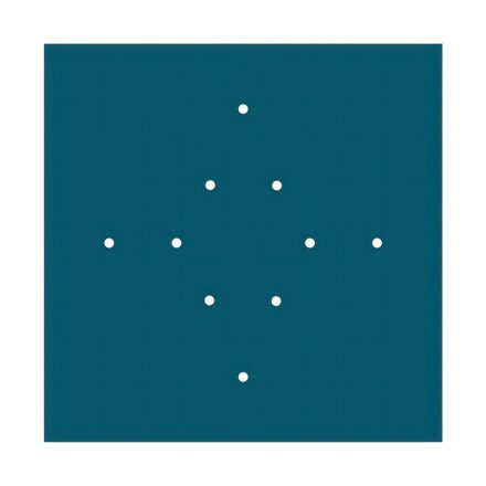  400 mm square pre-drilled panel for Rose-One system