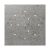  400 mm square pre-drilled panel for Rose-One system