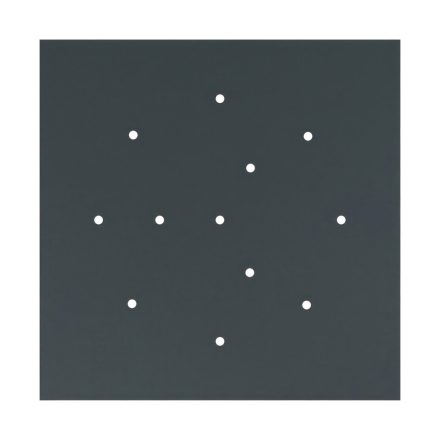  400 mm square pre-drilled panel for Rose-One system