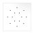  400 mm square pre-drilled panel for Rose-One system