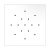  400 mm square pre-drilled panel for Rose-One system